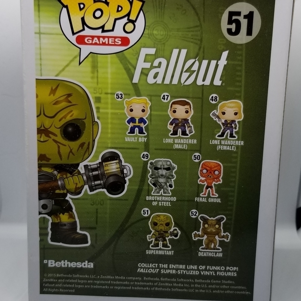 Funko Pop Fallout Super Mutant 51 - Picture 3 of 6